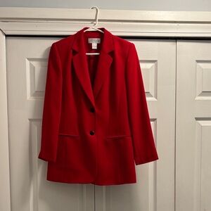 Casual Corner Scarlet Blazer